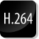 H.264 - najlepsza metoda kompresji sygnaw wideo, ktra optymalizuje wykorzystanie pasma sieciowego i pamici masowej bez uszczerbku dla jakoci obrazu. W porwaniu z kodekiem MPEG-4 pozwala na zoszczdzenie blisko 30% powierzchni dyskw przy porwanywalnej jakoci rejestrowanych obrazw.